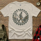 T-shirt with "Local 501 Frontier Division Organized Labor Wilderness Bound" graphic.