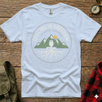 White t-shirt with "OFFLINE IS FREEDOM NO SIGNAL REQUIRED" circular graphic.