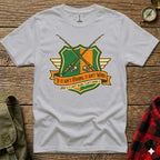 T-shirt with crossed fishing rods and quote "If it ain't fishing, it ain't work."